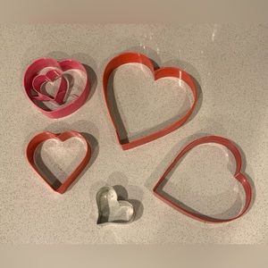 VALENTINE’S DAY Cookie Cutters